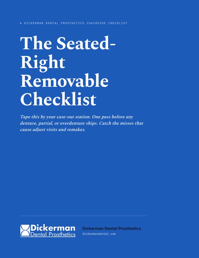 Cover of The Seated-Right Removable Checklist